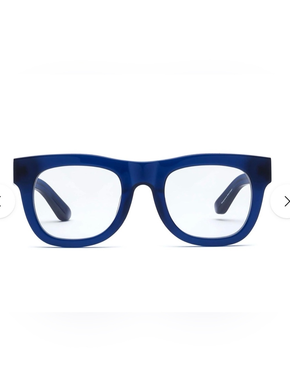 Like New Caddis Miklos Readers in Navy Blue 1.50+